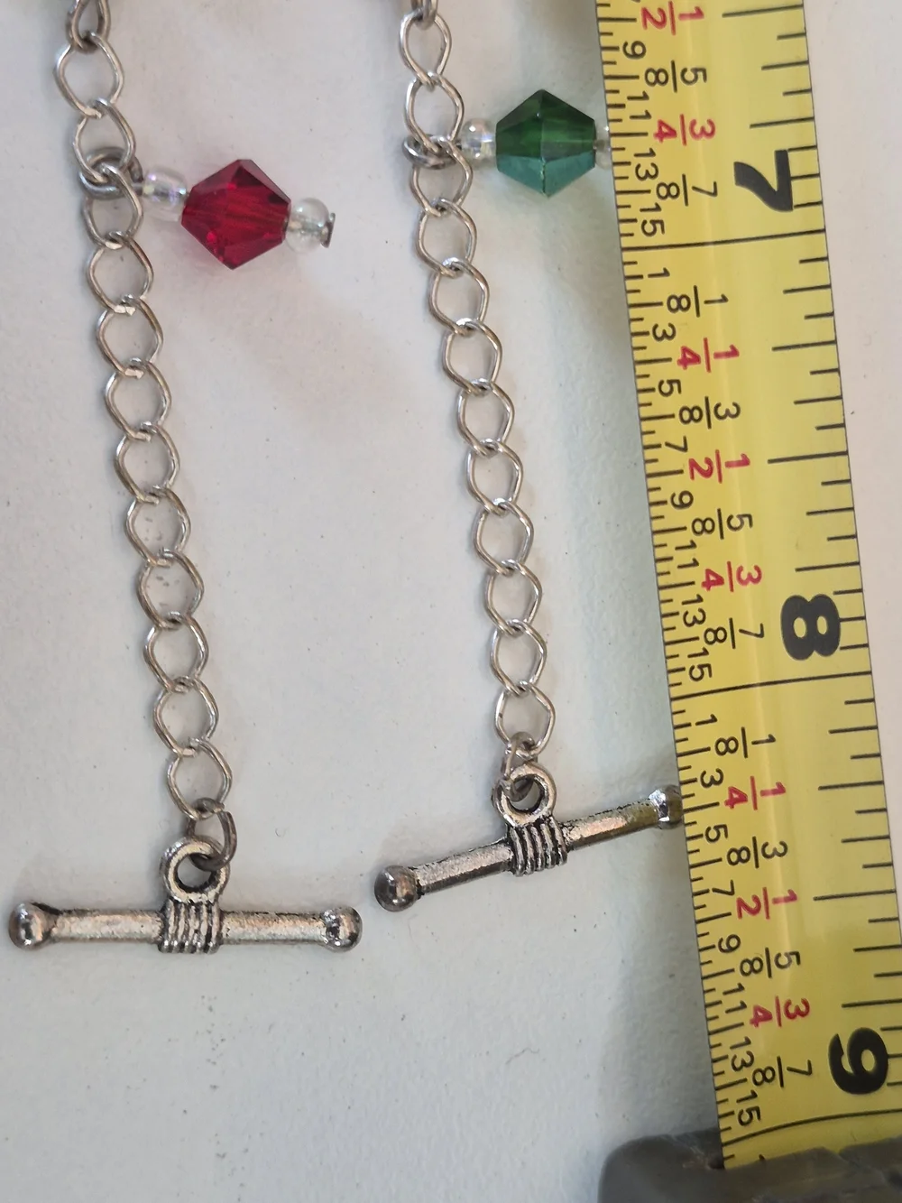 Pair of 2 Best Friend Angel Heart Toggle Friendship Btacelets